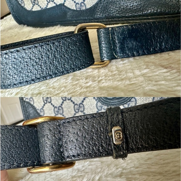 Gucci Navy PVC Crossbody Bag - Picture 12 of 16